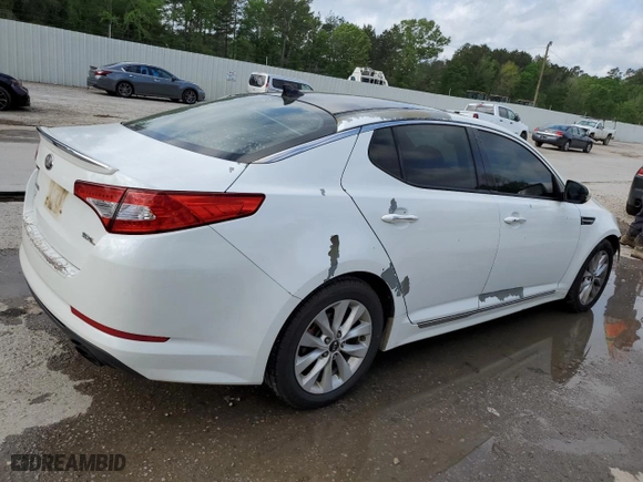 2013 Kia Optima SX w/Limited Pkg with VIN 5XXGR4A69DG108734, listed as a Copart auction lot 51473915 with 280,512 mi miles and Salvage Title. Bid and sale history available at carsss.com. Image 3.