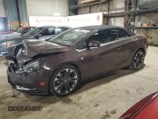 2016 Buick Cascada Premium с VIN W04WT3N50GG123624, выставлен на аукционе Copart как лот 54413675 с пробегом 68 636 миль миль и Списание • Salvage title. История ставок и продаж доступна на DreamBid. Изображение 1.