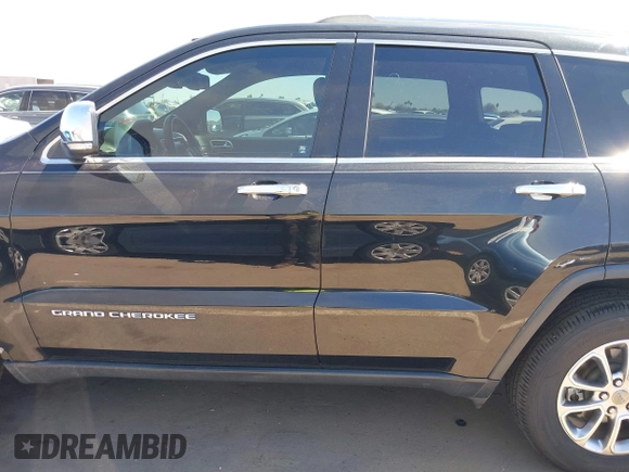 2015 Jeep Grand Cherokee Limited with VIN 1C4RJEBGXFC841522, listed as a IAAI auction lot 41829611 with 123,486 mi miles. Bid and sale history available at carsss.com. Image 15.
