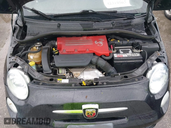 2012 FIAT 500 Abarth with VIN 3C3CFFFH9CT360049, listed as a IAAI auction lot 42319565 with 163,888 mi miles and . Bid and sale history available at DreamBid. Image 10.