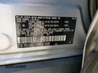 2020 Toyota RAV4 XLE Premium with VIN 2T3C1RFV4LW079612, listed as a Copart auction lot 47587375 with 40,218 mi miles and Salvage Title. Bid and sale history available at carsss.com. Image 15.