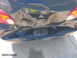 2015 Mitsubishi Mirage DE with VIN ML32A3HJ3FH058864, listed as a IAAI auction lot 41808337 with 160,185 mi miles. Bid and sale history available at carsss.com. Image 6.