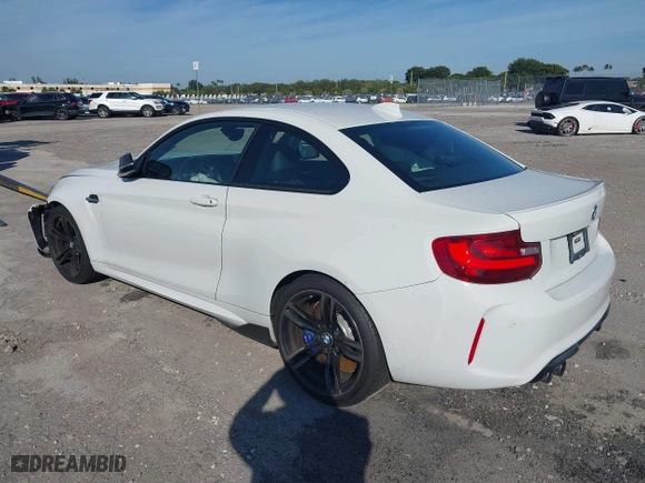2017 BMW M2 with VIN WBS1H9C55HV886803, listed as a IAAI auction lot 41241081 with 37,874 mi miles. Bid and sale history available at carsss.com. Image 3.