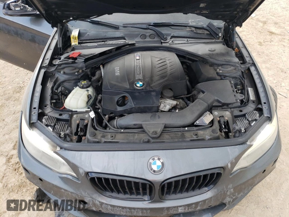 2015 BMW 2 Series M235i xDrive with VIN WBA1J9C59FVX98634, listed as a Copart auction lot 53407353 with 98,714 mi miles. Bid and sale history available at carsss.com. Image 11.