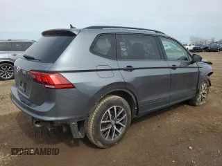 2021 Volkswagen Tiguan S with VIN 3VV1B7AX1MM012505, listed as a Copart auction lot 49625105 with 50,156 mi miles and Salvage Title. Bid and sale history available at DreamBid. Image 3.