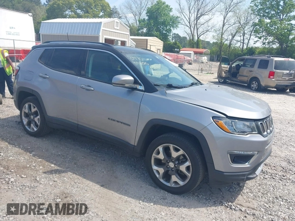 2018 Jeep Compass Limited с VIN 3C4NJDCB7JT210770, выставлен на аукционе IAAI как лот 42076189 с пробегом 159 083 миль миль и . История ставок и продаж доступна на DreamBid. Изображение 1.