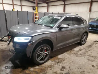 2018 Audi SQ5 Prestige with VIN WA1C4AFY6J2049563, listed as a Copart auction lot 84403604 with 88,589 mi miles and Salvage Title. Bid and sale history available at DreamBid. Image 1.