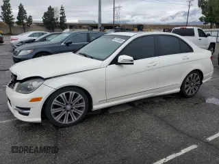 2014 Mercedes-Benz C-Class C 250 Sport with VIN WDDGF4HB2EA961006, listed as a Copart auction lot 48744885 with 125,937 mi miles and Salvage Title. Bid and sale history available at carsss.com. Image 1.