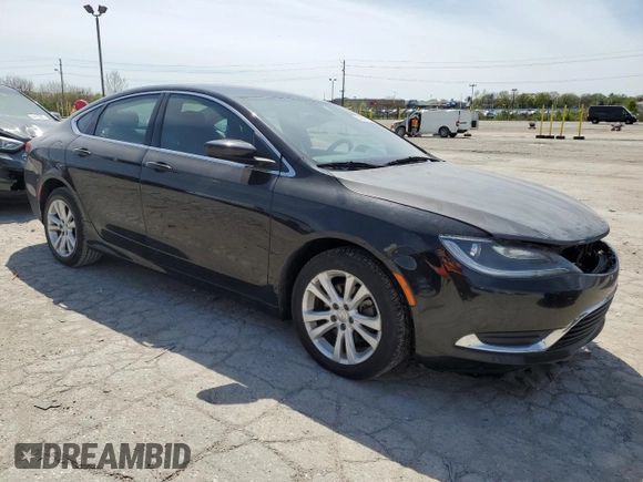 2015 Chrysler 200 Limited with VIN 1C3CCCAB6FN719453, listed as a Copart auction lot 54149185 with 189,615 mi miles and Salvage Title. Bid and sale history available at DreamBid. Image 4.