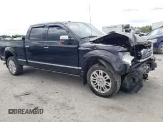 2010 Ford F-150 XL with VIN 1FTFW1EV3AFA38193, listed as a Copart auction lot 59061254 with 100,553 mi miles and Salvage Title. Bid and sale history available at carsss.com. Image 4.