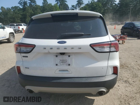 2022 Ford Escape SE with VIN 1FMCU0G6XNUA89499, listed as a Copart auction lot 59364075 with 2,503 mi miles and Salvage title. Bid and sale history available at DreamBid. Image 6.