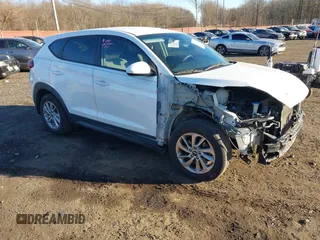 2017 Hyundai Tucson SE with VIN KM8J23A47HU291596, listed as a IAAI auction lot 41289118 with 55,876 mi miles and . Bid and sale history available at DreamBid. Image 1.