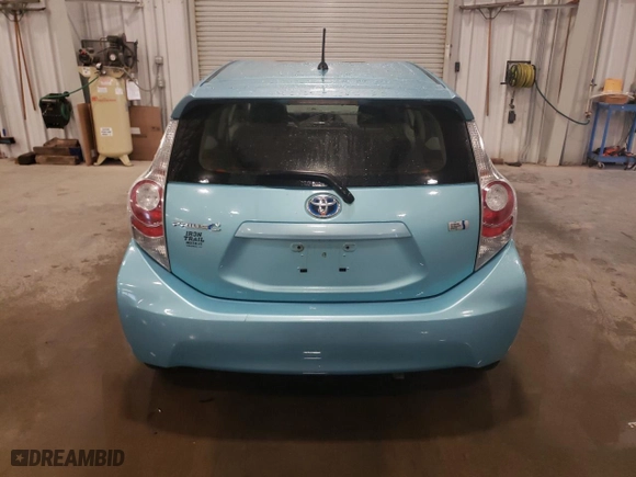 2014 Toyota Prius c One with VIN JTDKDTB30E1071349, listed as a Copart auction lot 50806015 with 86,337 mi miles and Salvage Title. Bid and sale history available at carsss.com. Image 6.