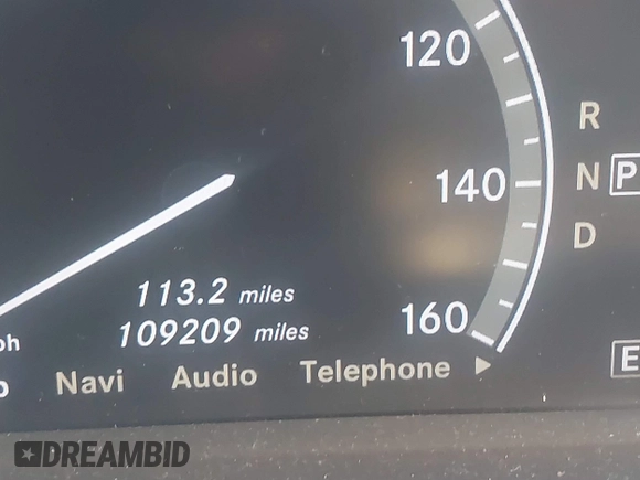 2011 Mercedes-Benz S-Class S 550 with VIN WDDNG7BB4BA389754, listed as a IAAI auction lot 41404074 with 109,209 mi miles. Bid and sale history available at carsss.com. Image 15.