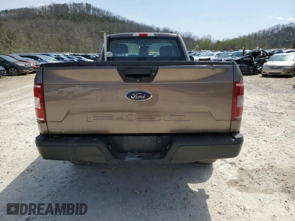 2018 Ford F-150 XL with VIN 1FTMF1EB6JKD46575, listed as a Copart auction lot 50521715 with 158,675 mi miles and Clean Title. Bid and sale history available at carsss.com. Image 6.