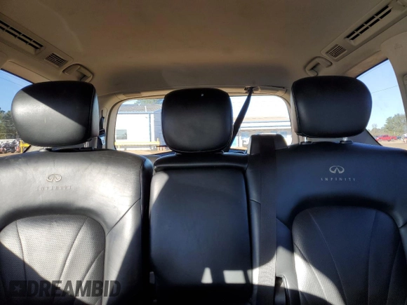2012 Infiniti QX56 8-passenger with VIN JN8AZ2ND0C9716421, listed as a Copart auction lot 80701904 with 124,124 mi miles and Clean Title. Bid and sale history available at carsss.com. Image 10.
