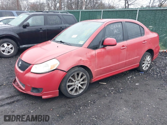 2008 Suzuki SX4 Sport with VIN JS2YC414185102186, listed as a IAAI auction lot 41988750 with 999,999 mi miles. Bid and sale history available at carsss.com. Image 2.
