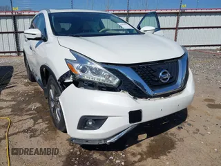 2016 Nissan Murano S with VIN 5N1AZ2MH0GN155422, listed as a IAAI auction lot 41979773 with 107,424 mi miles and . Bid and sale history available at carsss.com. Image 6.