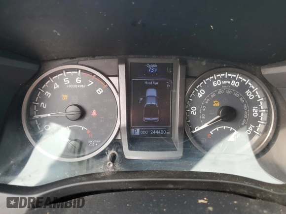 2019 Toyota Tacoma SR z VIN 3TMCZ5AN0KM227229, wystawiony jako Copart lot #54984895 z przebiegiem 244 400 mil mil oraz Czysty tytuł • Clean title. Historia ofert i sprzedaży dostępna na DreamBid. Obrazek 9.
