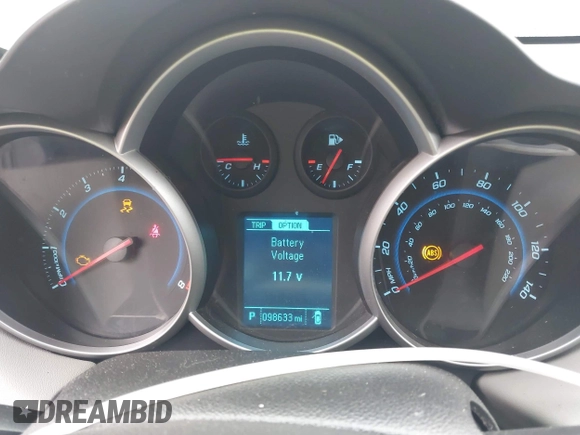 2014 Chevrolet Cruze LS with VIN 1G1PA5SG5E7187746, listed as a IAAI auction lot 41928039 with 98,633 mi miles and . Bid and sale history available at DreamBid. Image 7.