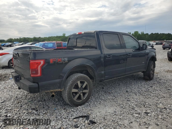 2015 Ford F-150 XLT with VIN 1FTEW1EG6FFC85437, listed as a Copart auction lot 55985855 with 168,363 mi miles and Salvage title. Bid and sale history available at DreamBid. Image 3.