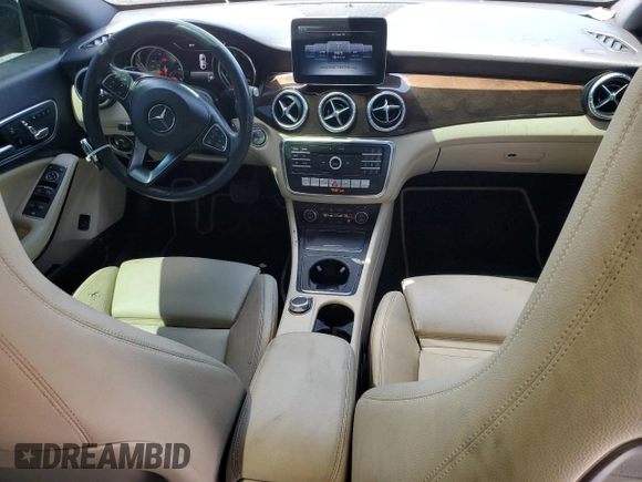 2018 Mercedes-Benz CLA 250 with VIN WDDSJ4EB1JN519379, listed as a Copart auction lot 54769285 with 114,129 mi miles and Salvage Title. Bid and sale history available at DreamBid. Image 8.