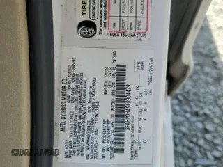2012 Ford Fusion SE with VIN 3FAHP0HA9CR304479, listed as a Copart auction lot 55173105 with Not provided miles and Salvage title. Bid and sale history available at DreamBid. Image 12.