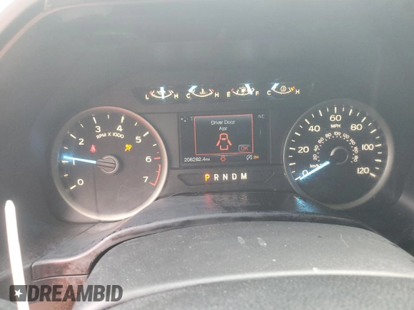2018 Ford F-150 XL with VIN 1FTEW1E5XJKF72486, listed as a Copart auction lot 53668785 with 206,282 mi miles and Salvage Title. Bid and sale history available at carsss.com. Image 9.