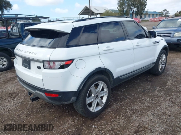 2013 Land Rover Range Rover Evoque Pure Plus with VIN SALVP2BG4DH783475, listed as a IAAI auction lot 41626442 with 127,874 mi miles. Bid and sale history available at carsss.com. Image 4.