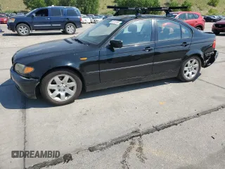 2005 BMW 3 Series 325i with VIN WBAEV33455KW20438, listed as a Copart auction lot 62415155 with 162,985 mi miles and Salvage title. Bid and sale history available at DreamBid. Image 1.