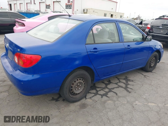 2003 Toyota Corolla CE with VIN 1NXBR32E73Z040044, listed as a IAAI auction lot 42100562 with 167,763 mi miles and . Bid and sale history available at DreamBid. Image 4.