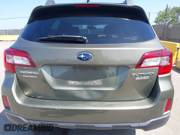 2016 Subaru Outback 2.5i Premium with VIN 4S4BSACC0G3235999, listed as a IAAI auction lot 42150007 with 141,794 mi miles. Bid and sale history available at carsss.com. Image 16.