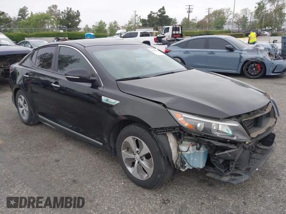 2015 Kia Optima with VIN KNAGM4AD0F5080663, listed as a IAAI auction lot 42083880 with 119,661 mi miles and . Bid and sale history available at carsss.com. Image 1.