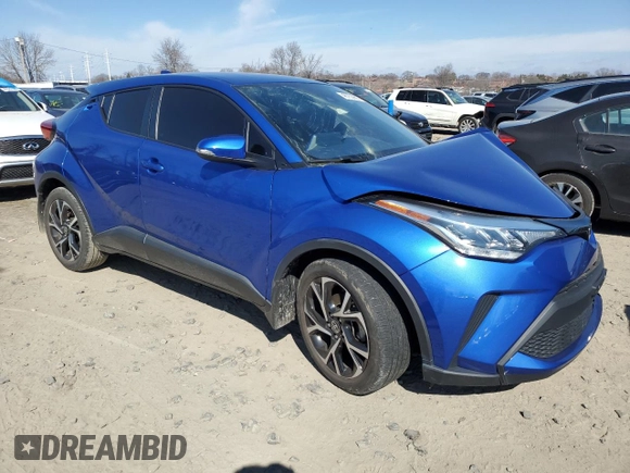 2022 Toyota C-HR XLE with VIN NMTKHMBX6NR141726, listed as a Copart auction lot 46753965 with 40,741 mi miles and Salvage Title. Bid and sale history available at carsss.com. Image 4.