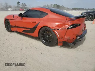 2024 Toyota Supra 3.0 with VIN WZ1DB0G06RW065738, listed as a Copart auction lot 44949385 with 2,633 mi miles and Salvage Title. Bid and sale history available at DreamBid. Image 2.