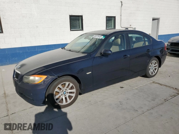 2007 BMW 3 Series 328xi with VIN WBAVC73527KP31960, listed as a Copart auction lot 59312445 with Not provided miles and Clean title. Bid and sale history available at DreamBid. Image 1.