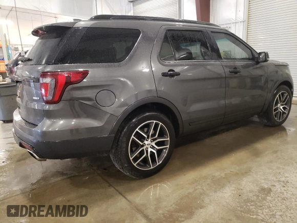 2016 Ford Explorer Sport with VIN 1FM5K8GT5GGC12615, listed as a Copart auction lot 54583575 with 288,321 mi miles and Salvage Title. Bid and sale history available at DreamBid. Image 3.