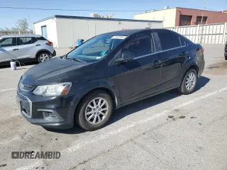 2018 Chevrolet Sonic LT with VIN 1G1JD5SH0J4102863, listed as a Copart auction lot 53820595 with 84,247 mi miles and Salvage title. Bid and sale history available at DreamBid. Image 1.