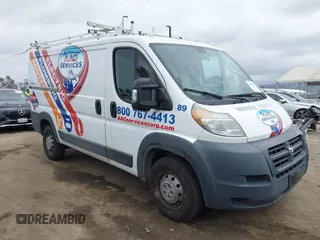 2017 Ram ProMaster Cargo with VIN 3C6TRVAG2HE542531, listed as a IAAI auction lot 42064289 with 127,020 mi miles and . Bid and sale history available at DreamBid. Image 1.