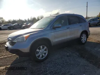 2008 Honda CR-V EX-L with VIN JHLRE48758C075520, listed as a Copart auction lot 77112634 with 164,489 mi miles and Salvage Title. Bid and sale history available at carsss.com. Image 1.
