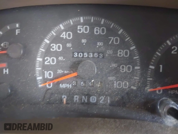 1998 Ford F-150 XL with VIN 1FTRX18L5WNB23716, listed as a IAAI auction lot 42579695 with 305,363 mi miles and . Bid and sale history available at DreamBid. Image 7.