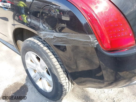 2007 Nissan Murano SL with VIN JN8AZ08W17W642449, listed as a IAAI auction lot 42013087 with 127,347 mi miles. Bid and sale history available at carsss.com. Image 6.