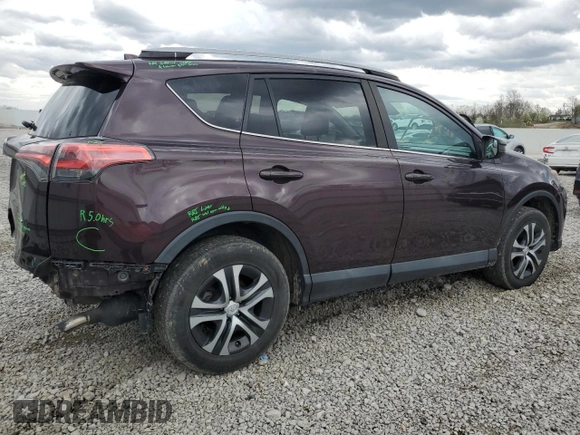 2017 Toyota RAV4 LE z VIN 2T3BFREV4HW567464, wystawiony jako Copart lot #51583725 z przebiegiem 97 561 mil mil oraz Szkoda całkowita • Salvage title. Historia ofert i sprzedaży dostępna na DreamBid. Obrazek 3.