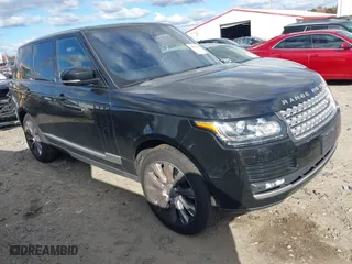 2017 Land Rover Range Rover with VIN SALGS2FE4HA367554, listed as a IAAI auction lot 40933484 with 87,757 mi miles. Bid and sale history available at carsss.com. Image 1.