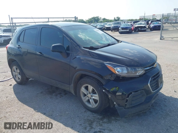 2020 Chevrolet Trax LS with VIN 3GNCJKSB5LL230068, listed as a IAAI auction lot 42390653 with 101,325 mi miles and . Bid and sale history available at DreamBid. Image 1.