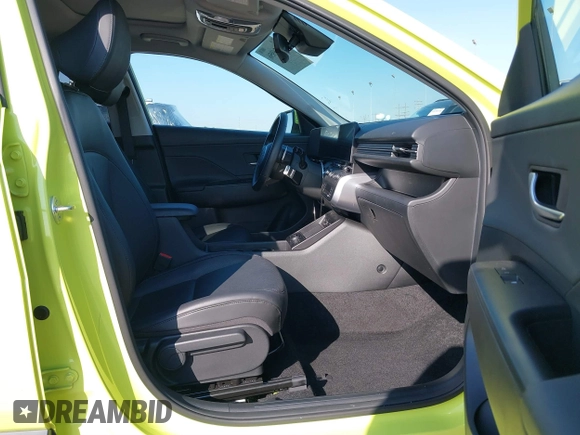 2024 Hyundai Kona Limited with VIN KM8HECA35RU067984, listed as a IAAI auction lot 41656956 with 15,343 mi miles and . Bid and sale history available at DreamBid. Image 5.