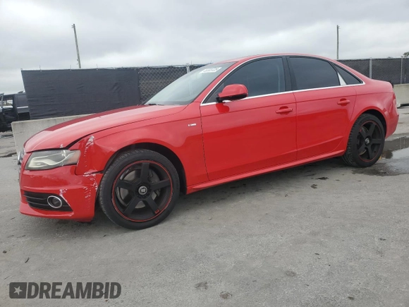 2012 Audi A4 Prestige with VIN WAUKFBFL9CN001639, listed as a Copart auction lot 46303725 with 170,415 mi miles and Salvage Title. Bid and sale history available at carsss.com. Image 1.