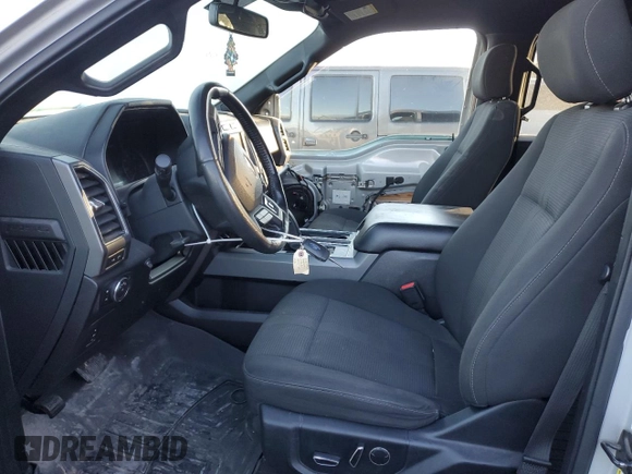 2017 Ford F-150 XL with VIN 1FTFW1EGXHKC98531, listed as a Copart auction lot 83644384 with 110,138 mi miles and Salvage Title. Bid and sale history available at carsss.com. Image 7.
