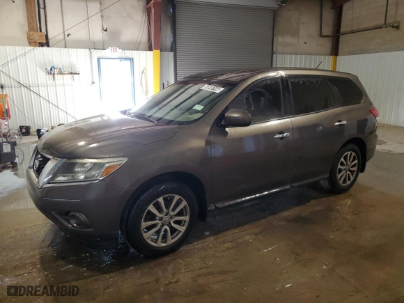 2015 Nissan Pathfinder S with VIN 5N1AR2MN1FC630902, listed as a Copart auction lot 72600904 with 180,228 mi miles and Clean Title. Bid and sale history available at carsss.com. Image 1.