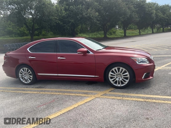 2015 Lexus LS 460 with VIN JTHBL5EF8F5135294, listed as a Copart auction lot 64402185 with 92,515 mi miles and Clean title. Bid and sale history available at DreamBid. Image 1.